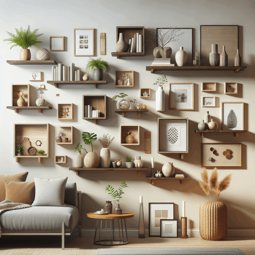 Sådan vælger du den rette svævehylde i træ til dit hjem